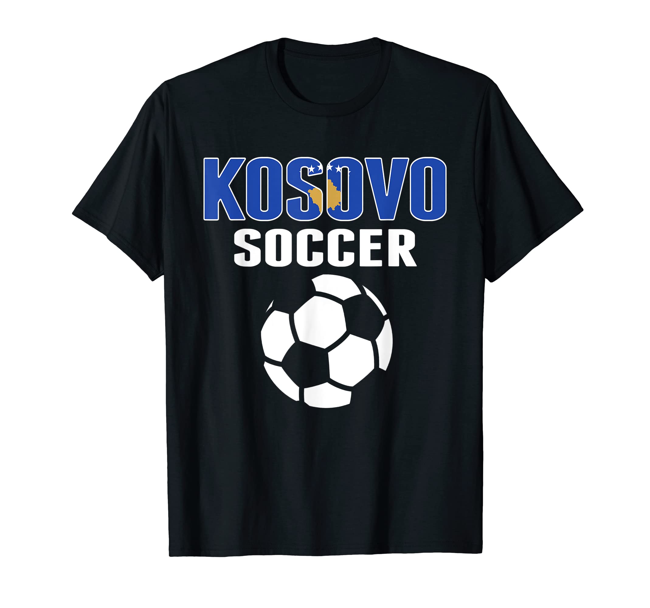 Proud Kosovo Soccer Fans Jersey T-Shirt - Aesthetic Graphic Men Women - T-Shirt, Sweatshirt, Hoodie