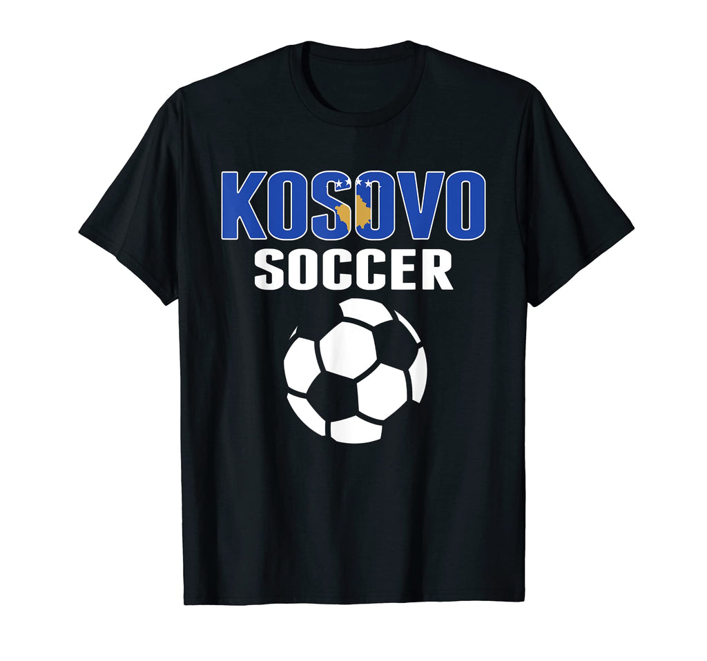 Proud Kosovo Soccer Fans Jersey T-Shirt - Aesthetic Graphic for Adults - T-Shirt, Sweatshirt, Hoodie