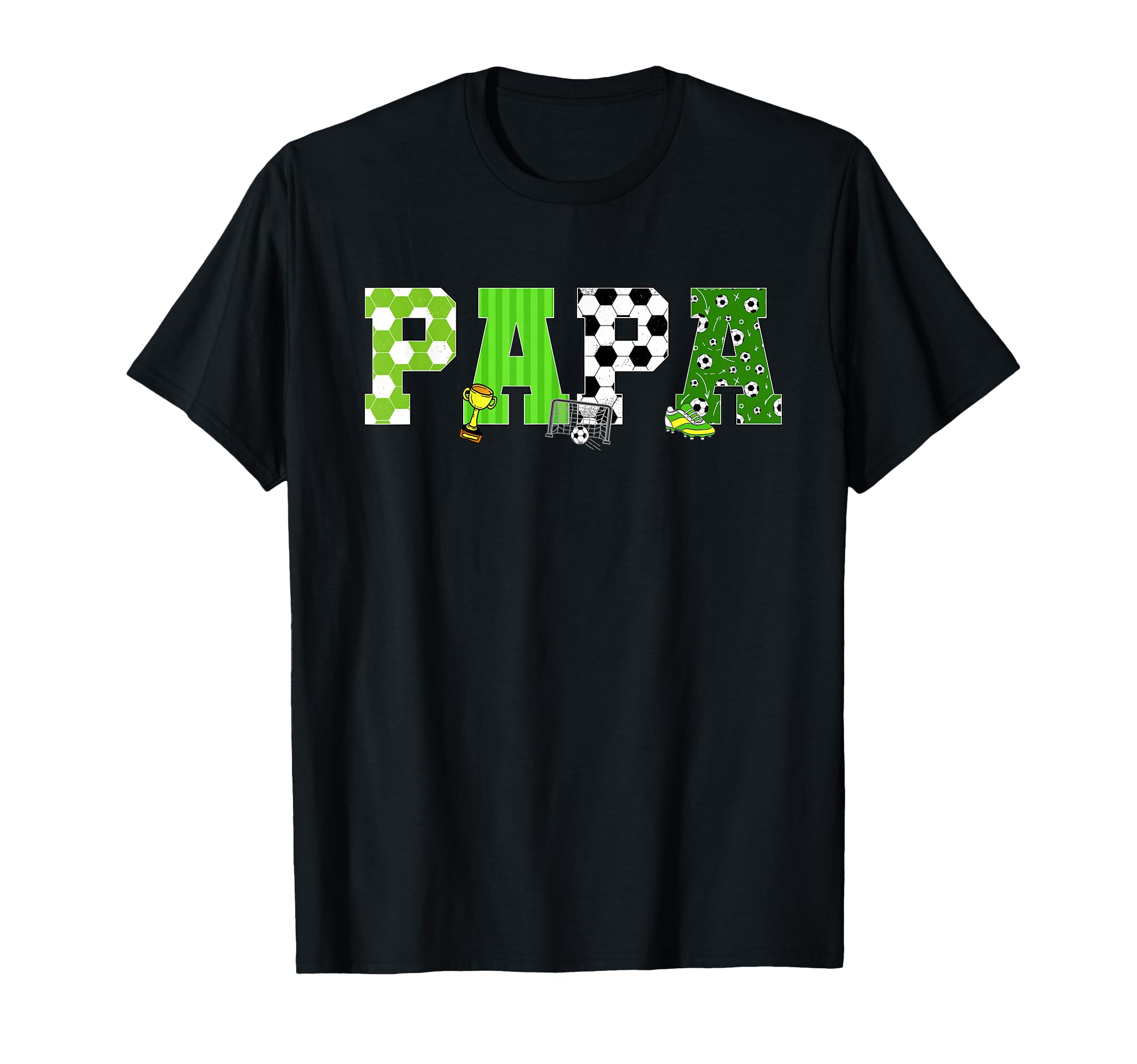 Soccer Papa Birthday Party Soccer T-Shirt - Aesthetic Graphic Unisex - T-Shirt, Sweatshirt, Hoodie