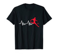 Heartline Sports Football Soccer Ball T-Shirt - Minimalist Print Men Women - T-Shirt, Sweatshirt, Hoodie