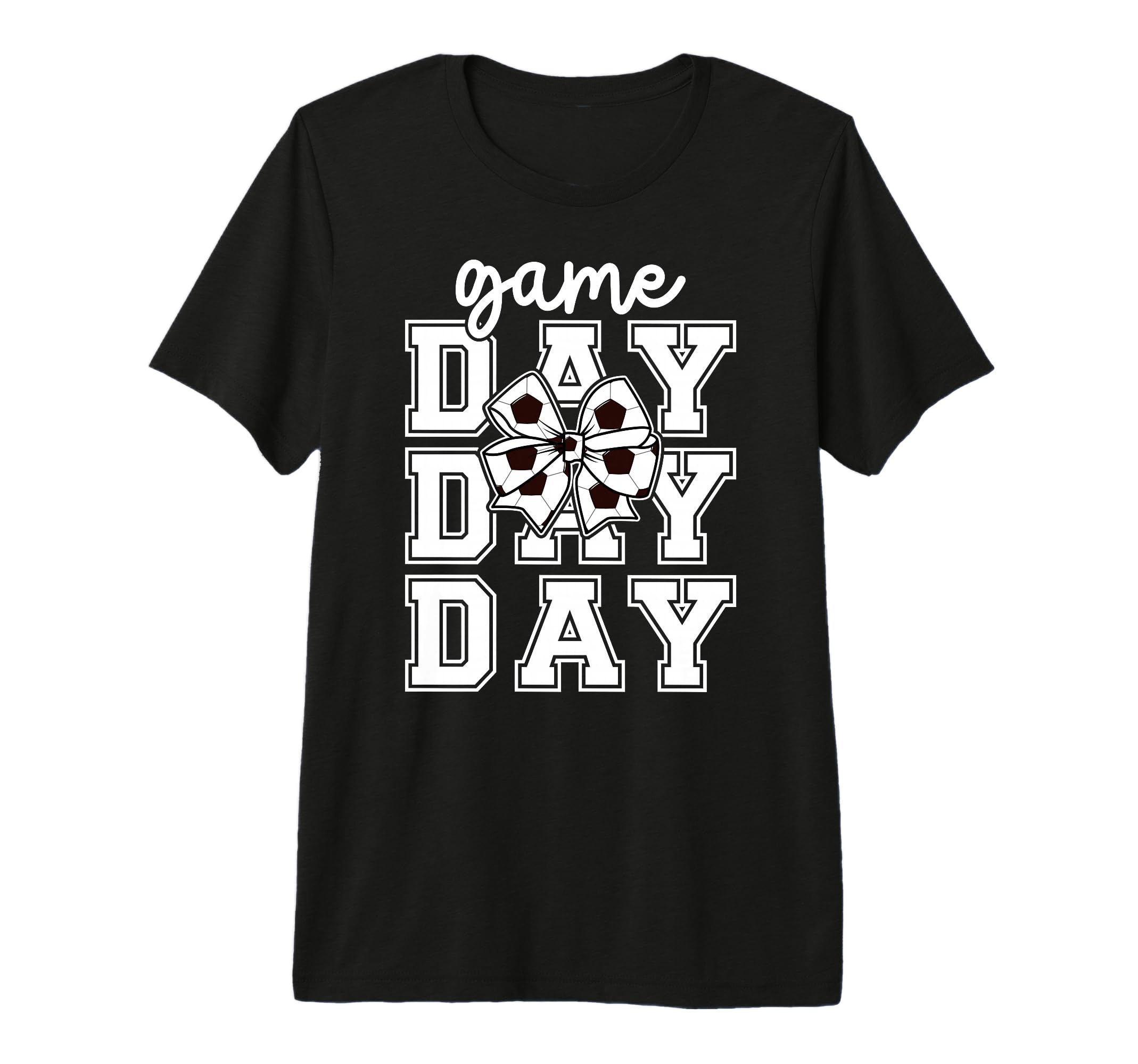 Game Day Soccer Coquette Soccer Game T-Shirt - Aesthetic Graphic Men Women - T-Shirt, Sweatshirt, Hoodie