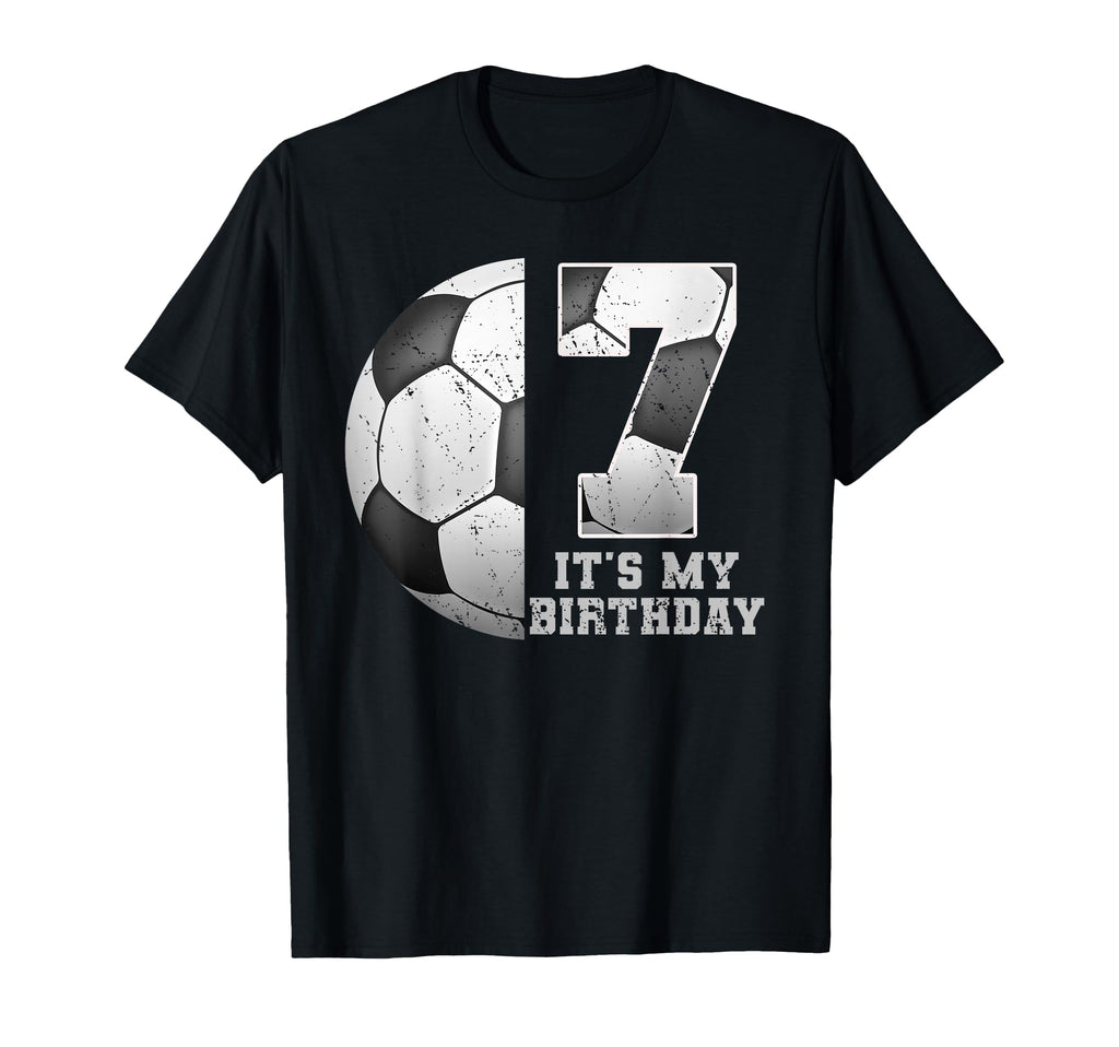 Birthday Tees 7 Soccer Its My 7Th T-Shirt - Custom Art Print Unisex - T-Shirt, Sweatshirt, Hoodie