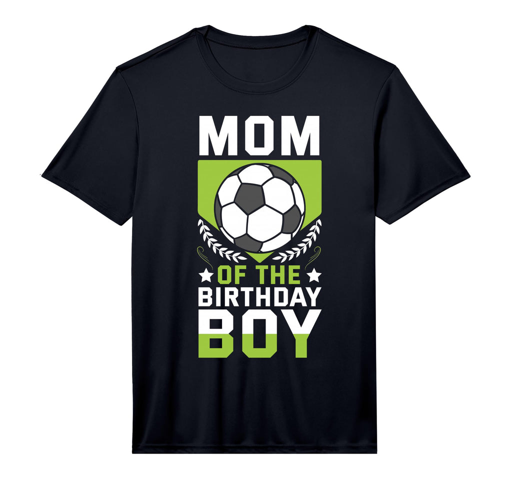 Mom Birthday Soccer Player Bday Team T-Shirt - Custom Art Print Men Women - T-Shirt, Sweatshirt, Hoodie