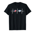 Usa Argentina Heartbeat America T-Shirt - Streetwear Style for Adults - T-Shirt, Sweatshirt, Hoodie