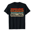 Skates Skater Roller Skating T-Shirt - Trendy Graphic for Adults - T-Shirt, Sweatshirt, Hoodie