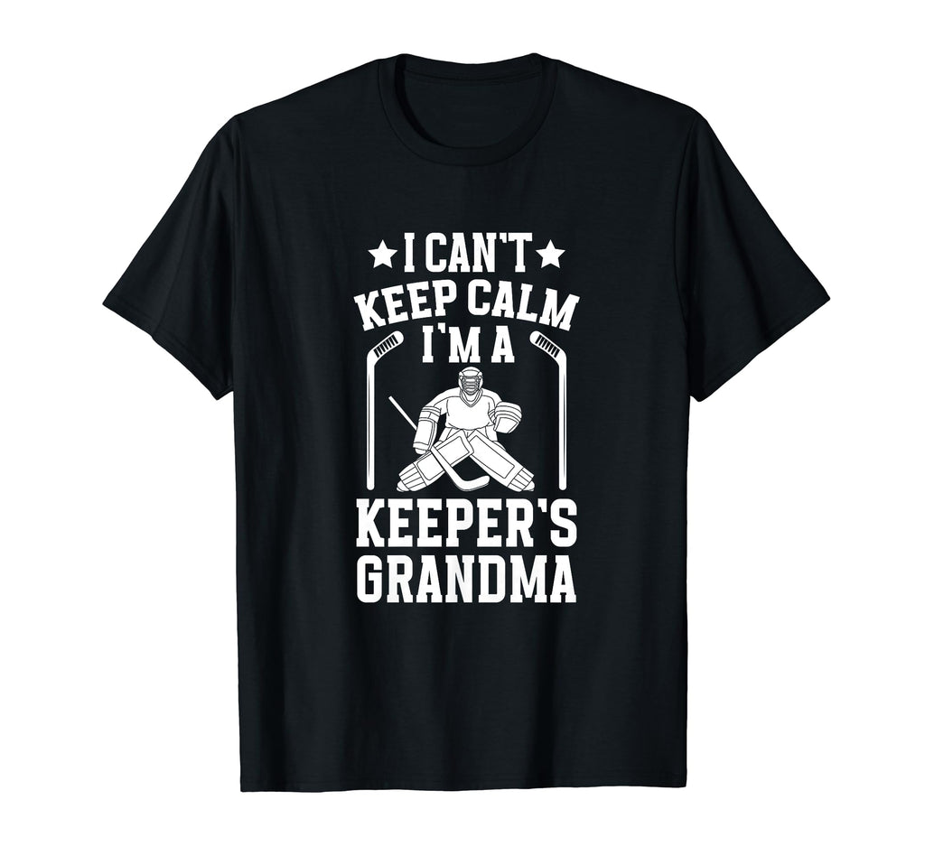 Im Hockey Keeper Grandma Ice Hockey T-Shirt - Fun Novelty Design Unisex - T-Shirt, Sweatshirt, Hoodie