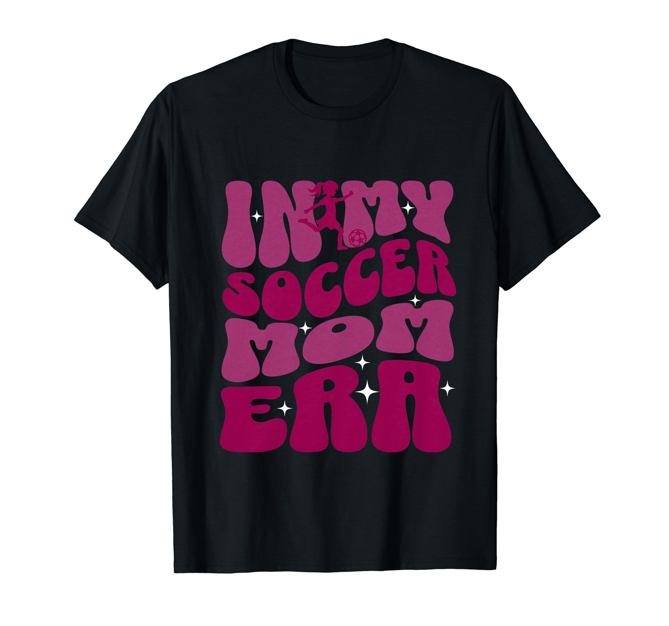 Groovy My Soccer Mom Era Football T-Shirt - Unique Graphic Men Women - T-Shirt, Sweatshirt, Hoodie
