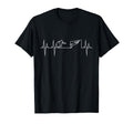 Soccer Heartbeat Soccer Football T-Shirt - Trendy Graphic Unisex - T-Shirt, Sweatshirt, Hoodie