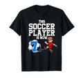 7 Year Old Soccer Player Soccer T-Shirt - Novelty Apparel for Adults - T-Shirt, Sweatshirt, Hoodie