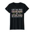 Funny Soccer Cheer Lover And Cheerleader T-Shirt - Graphic Print Unisex - T-Shirt, Sweatshirt, Hoodie