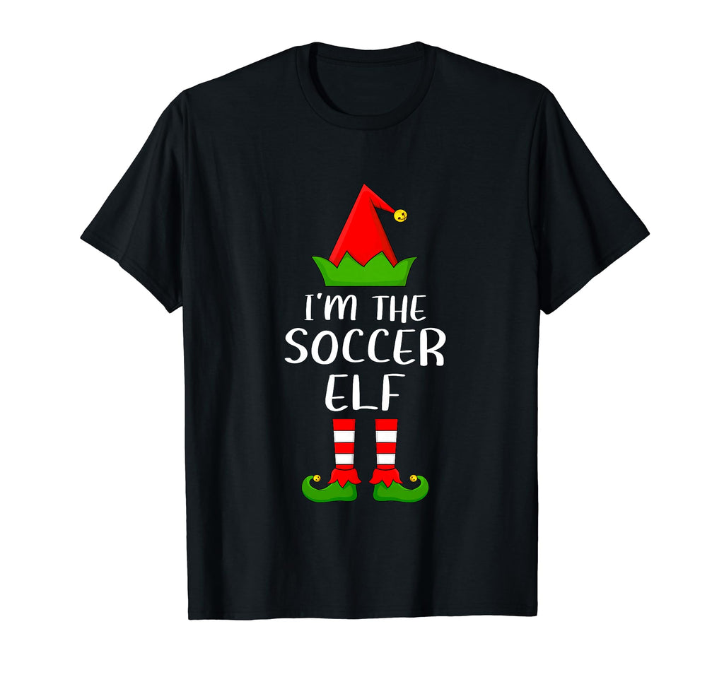 Matching Family Group Im Soccer Elf T-Shirt - Minimalist Print Men Women - T-Shirt, Sweatshirt, Hoodie