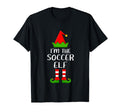 Matching Family Group Im Soccer Elf T-Shirt - Minimalist Print Men Women - T-Shirt, Sweatshirt, Hoodie