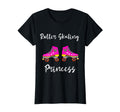 Roller Skating Princess Roller Skates T-Shirt - Minimalist Print Unisex - T-Shirt, Sweatshirt, Hoodie