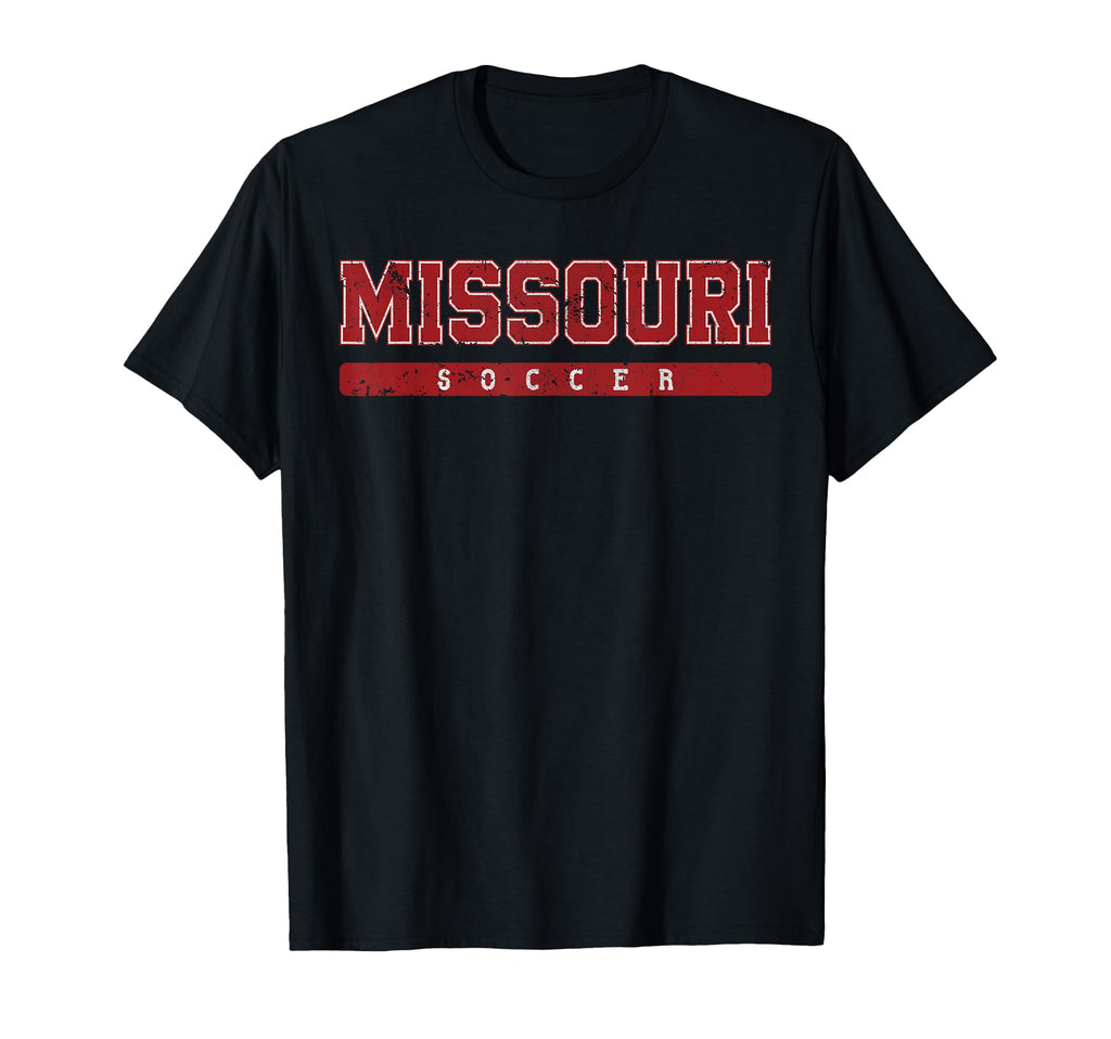 Missouri Soccer Tees Tanks Tops T-Shirt - Trendy Graphic for Adults - T-Shirt, Sweatshirt, Hoodie