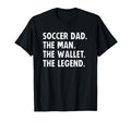 Soccer Dad Funny Wallet Legend T-Shirt - Aesthetic Graphic Unisex - T-Shirt, Sweatshirt, Hoodie
