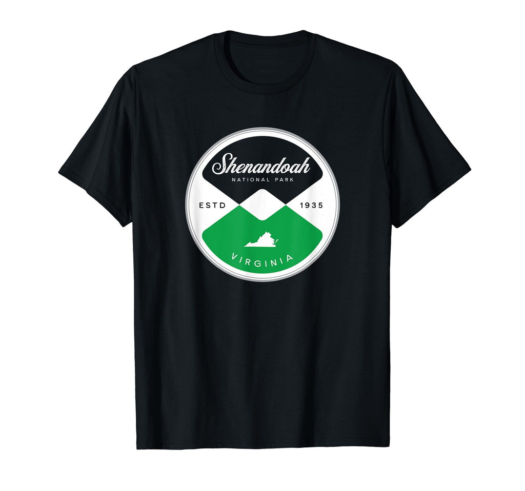 Shenandoah National Park Virginia Circle T-Shirt - Aesthetic Graphic Unisex - T-Shirt, Sweatshirt, Hoodie