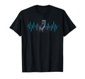 Funny Pinball Machine Game Heartbeat T-Shirt - Custom Art Print Men Women - T-Shirt, Sweatshirt, Hoodie
