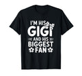 Im His Gigi And Biggest Fan Soccer T-Shirt - Minimalist Print Men Women - T-Shirt, Sweatshirt, Hoodie