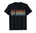 70S Usa Hot Springs National Park T-Shirt - Custom Art Print for Adults - T-Shirt, Sweatshirt, Hoodie