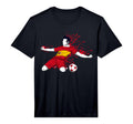 Spain Soccer Fans Jersey Spanish Flag T-Shirt - Unique Graphic Men Women - T-Shirt, Sweatshirt, Hoodie