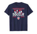 U S Soccer Sharktooth Navy Uswnt T-Shirt - Aesthetic Graphic Men Women - T-Shirt, Sweatshirt, Hoodie