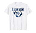 Byu Cougars Soccer Arch T-Shirt - Casual Everyday Wear Unisex - T-Shirt, Sweatshirt, Hoodie