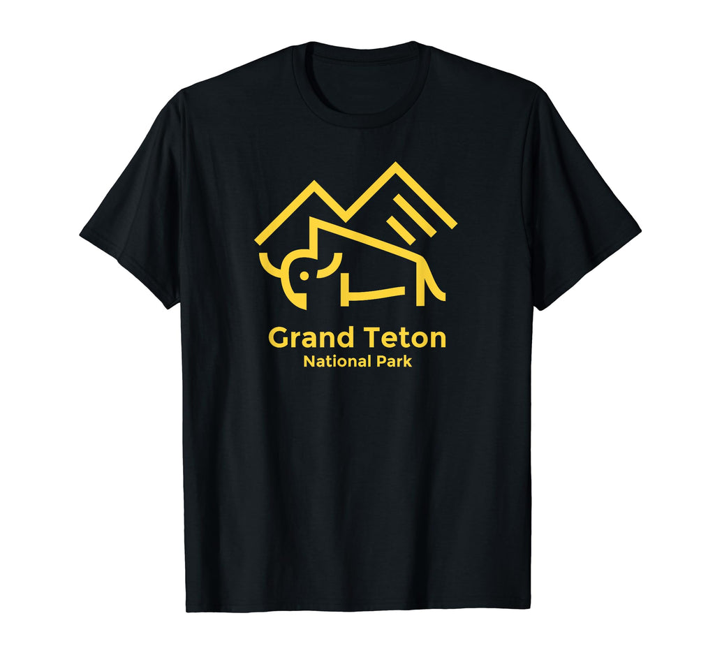 Grand Teton National Park Wyoming T-Shirt - Fun Novelty Design Unisex - T-Shirt, Sweatshirt, Hoodie