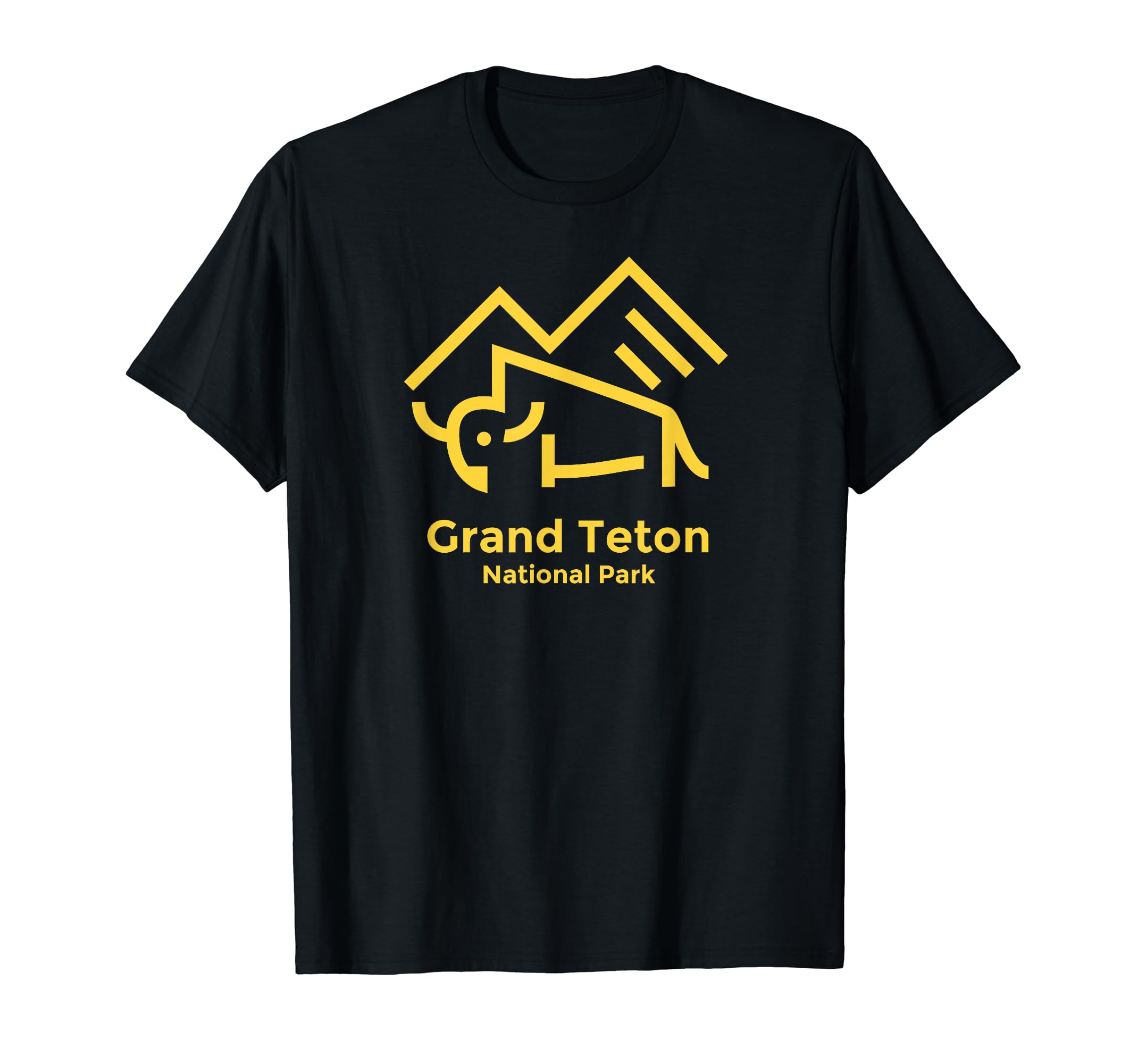 Grand Teton National Park Wyoming T-Shirt - Fun Novelty Design Unisex - T-Shirt, Sweatshirt, Hoodie
