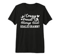 Crazy Proud Soccer Goalie Granny T-Shirt - Aesthetic Graphic for Adults - T-Shirt, Sweatshirt, Hoodie