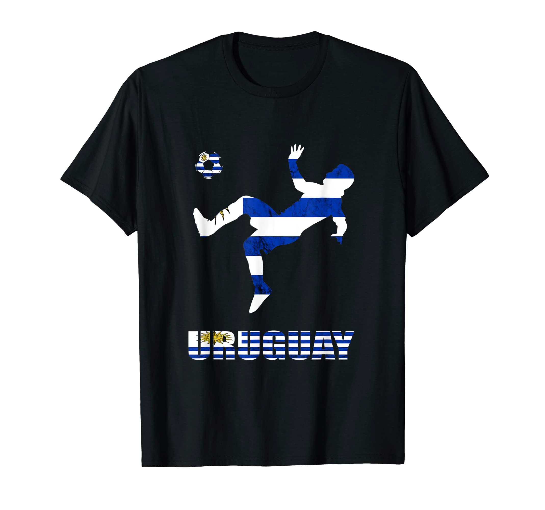 Uruguayan Pride Uruguay Flag T-Shirt - Aesthetic Graphic for Adults - T-Shirt, Sweatshirt, Hoodie