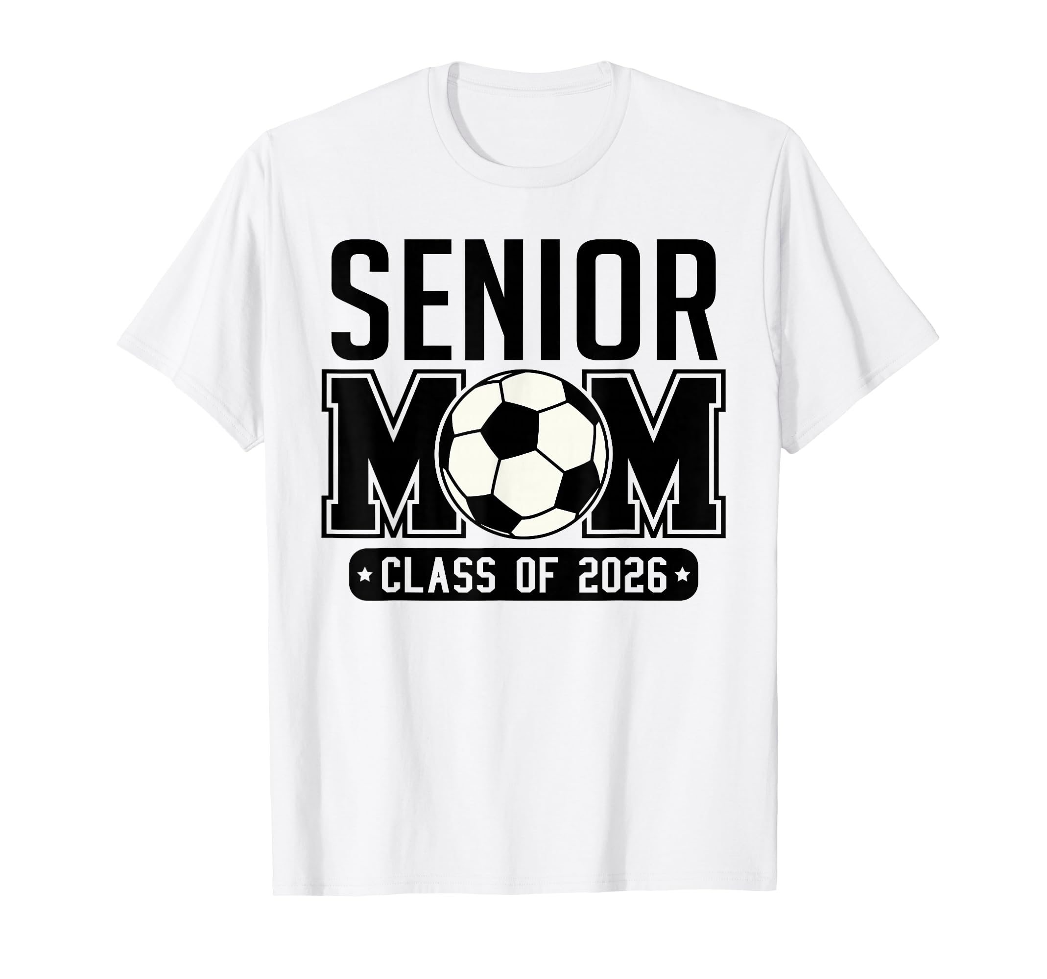 Senior Mom Class 2026 Soccer Mom T-Shirt - Custom Art Print for Adults - T-Shirt, Sweatshirt, Hoodie
