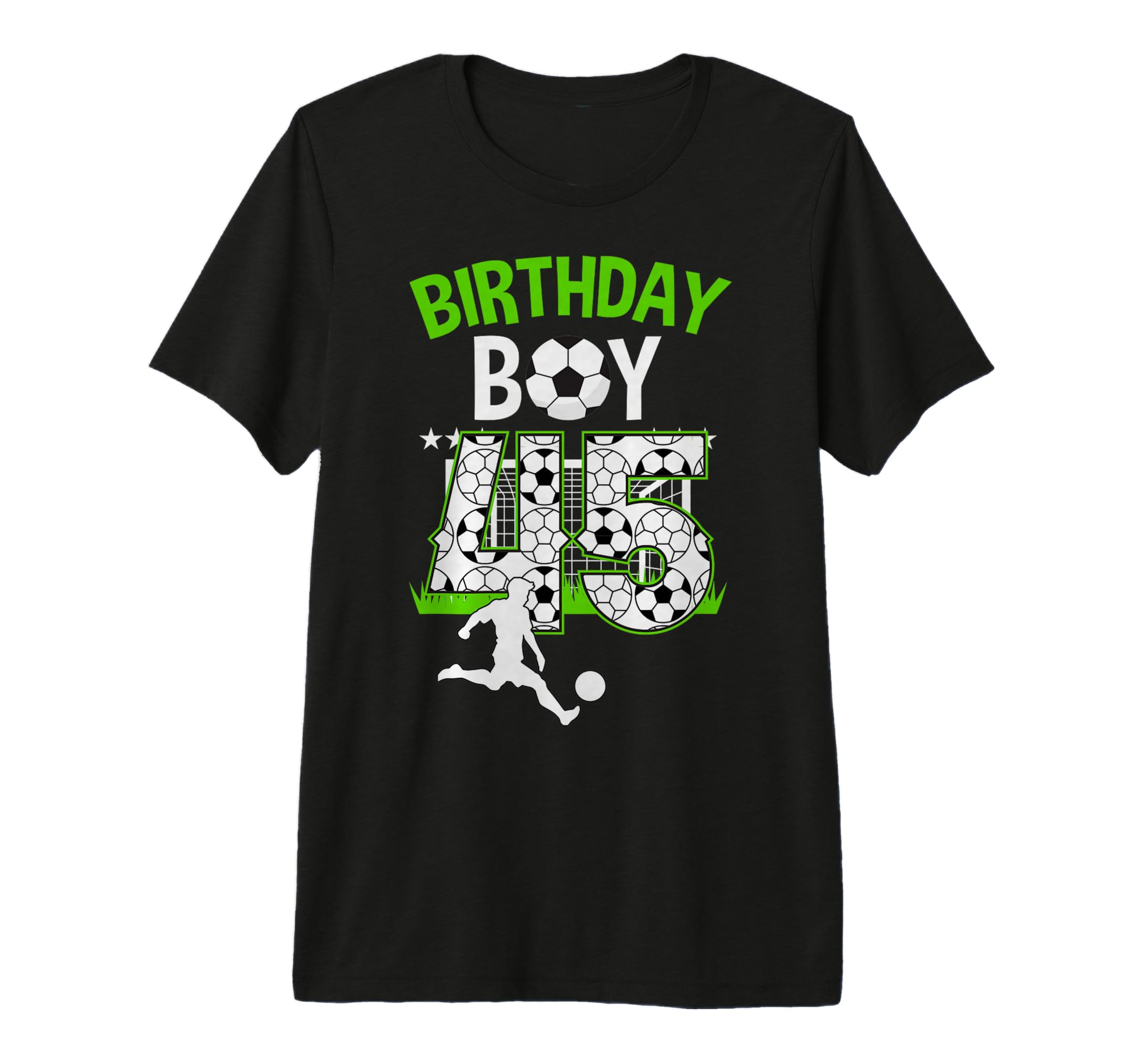 Birthday Soccer 45 Year Old Who Loves T-Shirt - Streetwear Style Men Women - T-Shirt, Sweatshirt, Hoodie