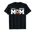 Im Proud Mom Funny Soccer Football Mom T-Shirt - Trendy Graphic for Adults - T-Shirt, Sweatshirt, Hoodie