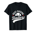 Busy Raising Ballers Baseball Cheer Mom T-Shirt - Graphic Print for Adults - T-Shirt, Sweatshirt, Hoodie