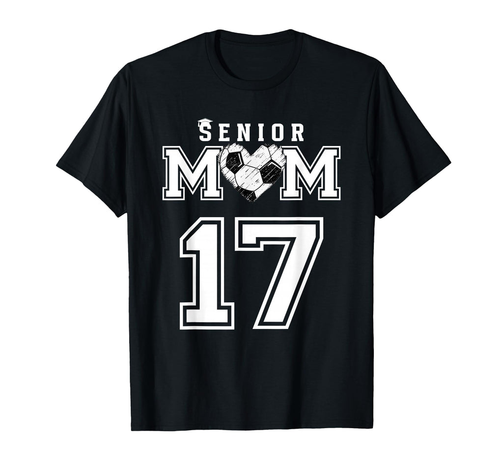 Proud Senior Soccer Mom Custom T-Shirt - Fun Novelty Design for Adults - T-Shirt, Sweatshirt, Hoodie