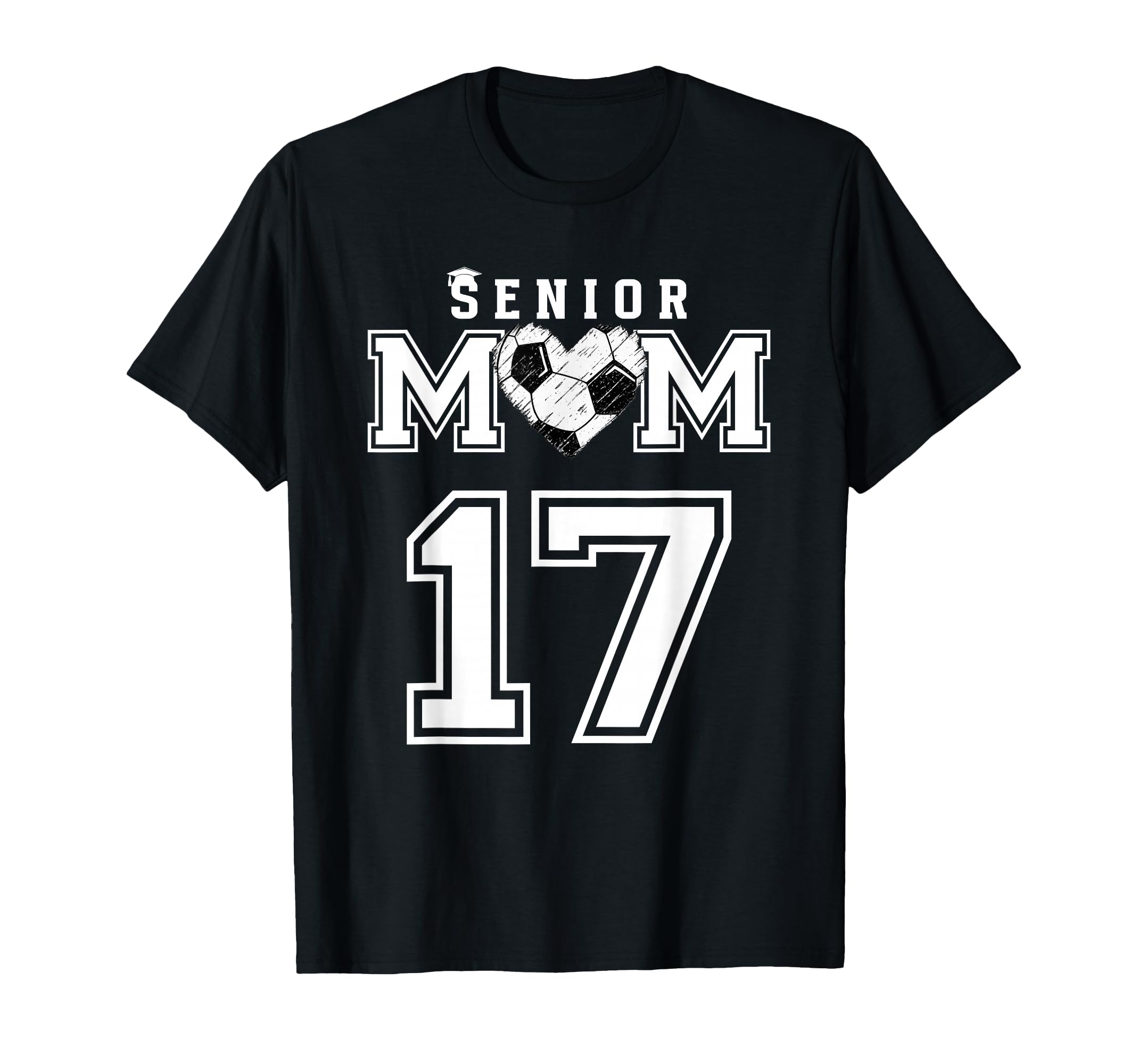 Proud Senior Soccer Mom Custom T-Shirt - Fun Novelty Design for Adults - T-Shirt, Sweatshirt, Hoodie