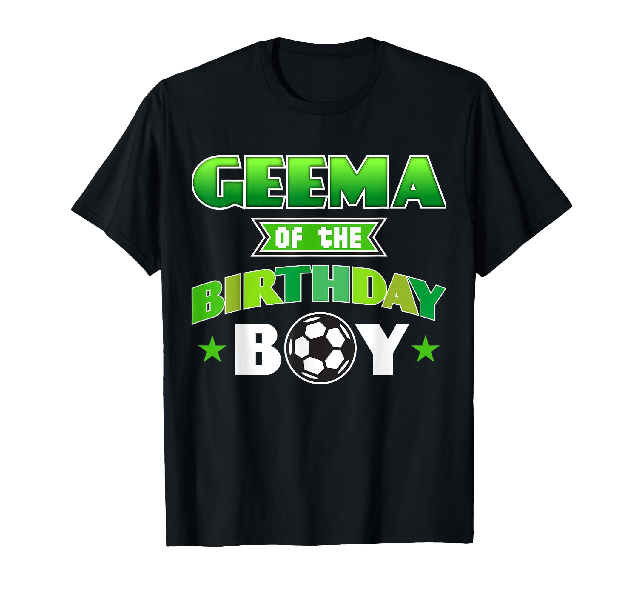 Geema Birthday Soccer Party Family T-Shirt - Aesthetic Graphic for Adults - T-Shirt, Sweatshirt, Hoodie