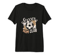 Soccer Mom Club Leopard Bow Mama T-Shirt - Fun Novelty Design for Adults - T-Shirt, Sweatshirt, Hoodie