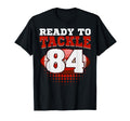 Football 84Th Birthday Player T-Shirt - Casual Everyday Wear for Adults - T-Shirt, Sweatshirt, Hoodie