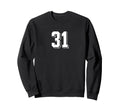 Number 31 80S 90S Soccer Team Jersey Sweatshirt - Trendy Graphic Men Women - T-Shirt, Sweatshirt, Hoodie