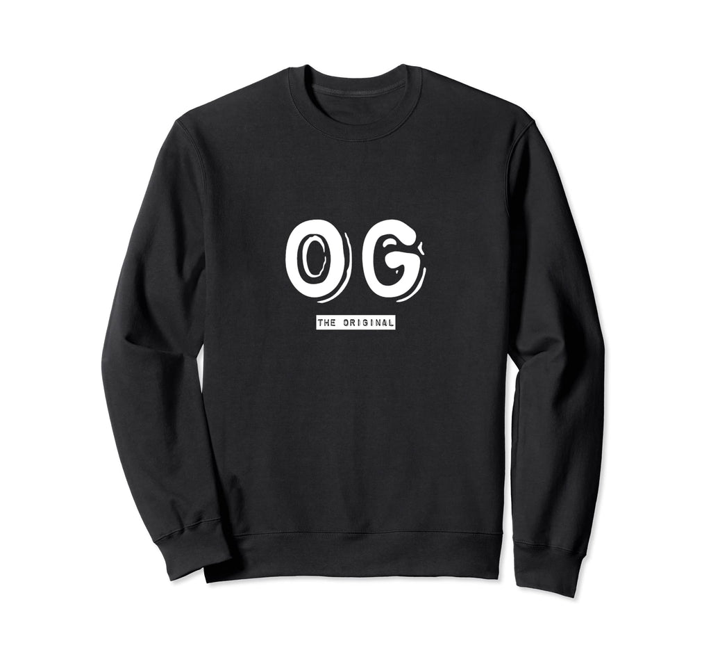 Og Original Gangster Old School Sweatshirt - Aesthetic Graphic Men Women - T-Shirt, Sweatshirt, Hoodie