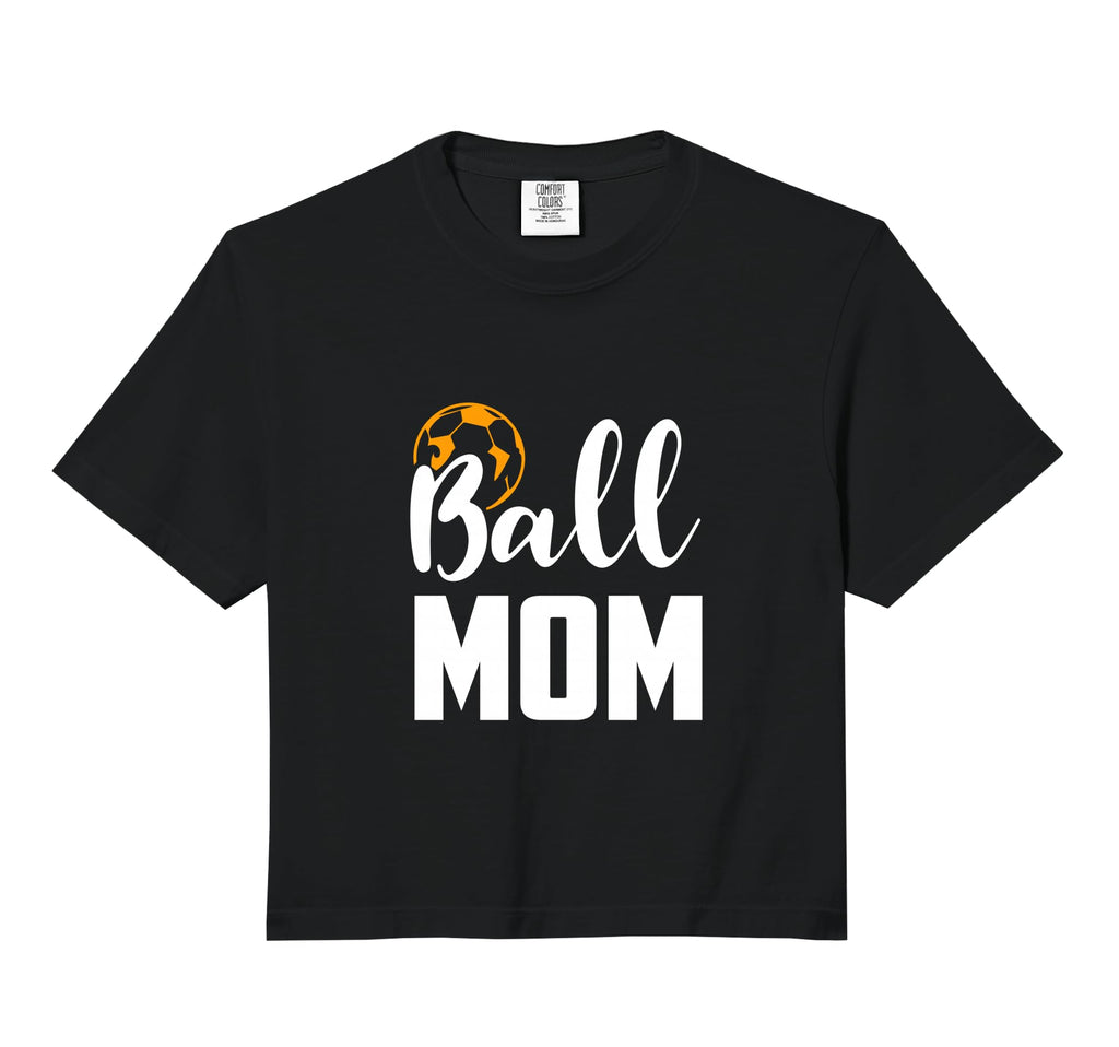 Soccer Ball Mom Funny Sports Lover T-Shirt - Streetwear Style Men Women - T-Shirt, Sweatshirt, Hoodie