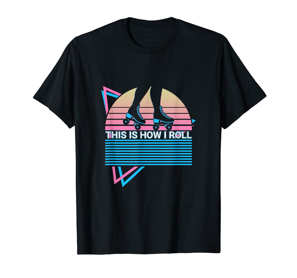 Roller Skate Roller Skating This Is T-Shirt - Custom Art Print Men Women - T-Shirt, Sweatshirt, Hoodie