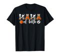 Mama Both Leopard Basketball Soccer T-Shirt - Minimalist Print for Adults - T-Shirt, Sweatshirt, Hoodie