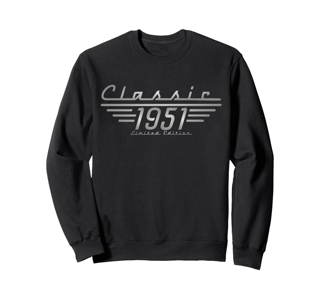 75Th Birthday 1951 Dad Grandpa Sweatshirt - Minimalist Print for Adults - T-Shirt, Sweatshirt, Hoodie