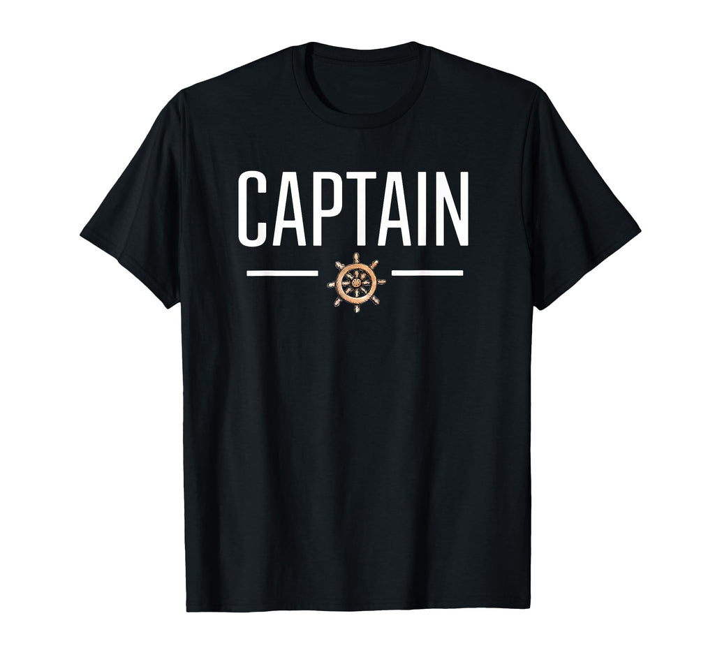 Captain Boat Lovers Or First Mate T-Shirt - Custom Art Print Unisex - T-Shirt, Sweatshirt, Hoodie