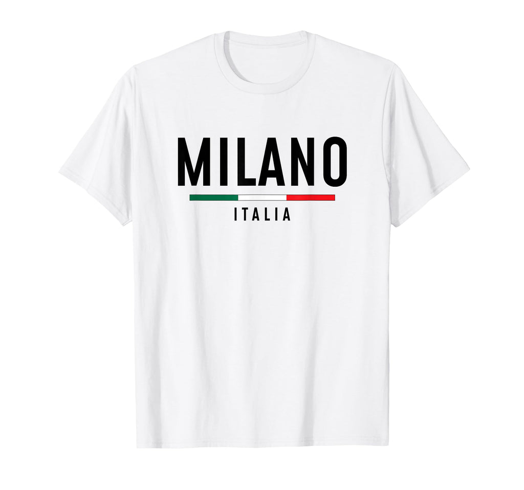 Milano Italia Milan Italy Souvenir T-Shirt - Custom Art Print Men Women - T-Shirt, Sweatshirt, Hoodie