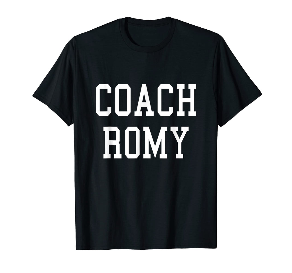 Coach Romy Custom Football Soccer T-Shirt - Custom Art Print for Adults - T-Shirt, Sweatshirt, Hoodie
