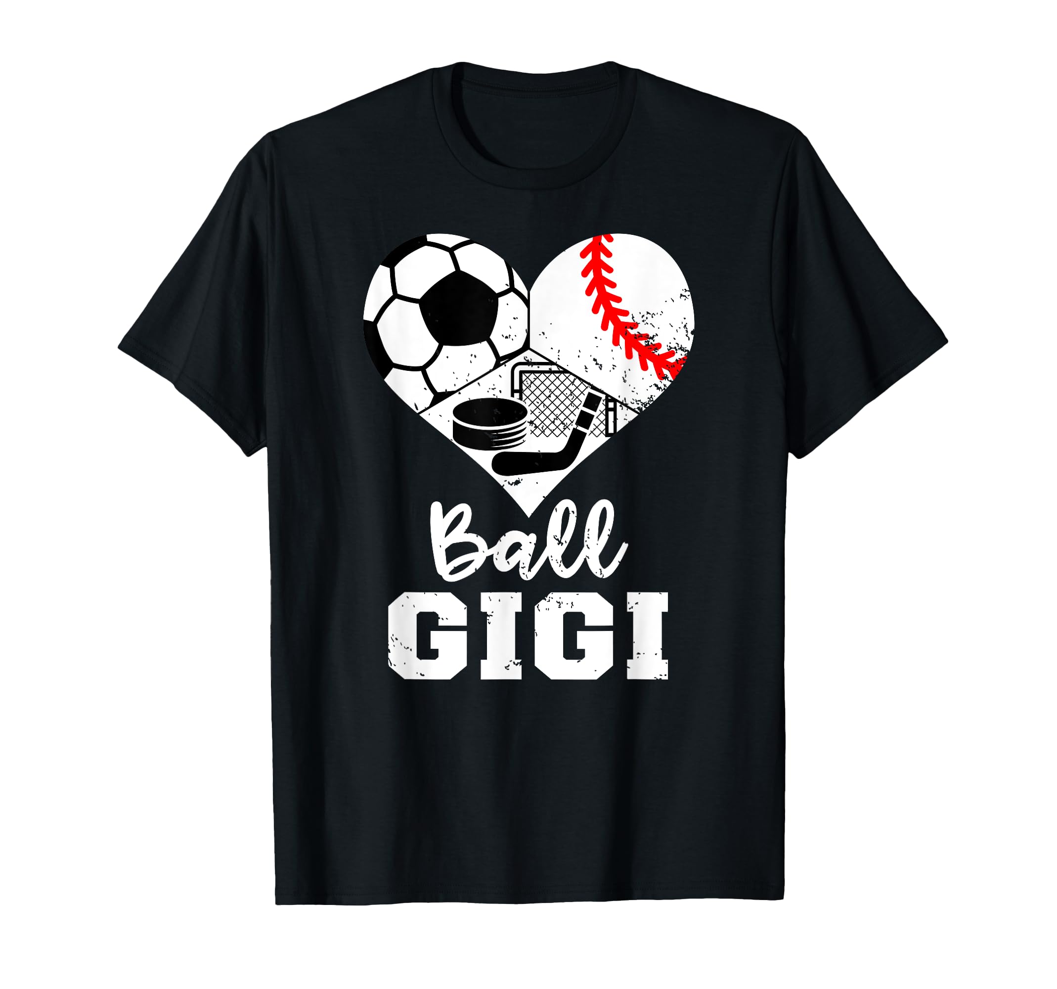 Ball Gigi Funny Soccer Baseball Hockey T-Shirt - Minimalist Print Unisex - T-Shirt, Sweatshirt, Hoodie
