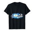 Heartbeat World Football Argentina T-Shirt - Custom Art Print Men Women - T-Shirt, Sweatshirt, Hoodie